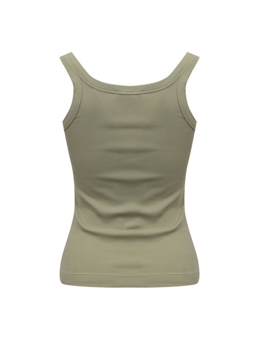 Top canotta Caipiroska in cotone a costine PINKO | 107299 A3H7X56